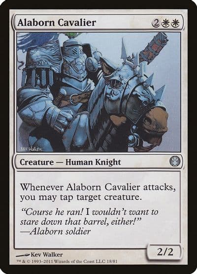 Alaborn Cavalier Duel Decks: Knights vs. Dragons Magic card
