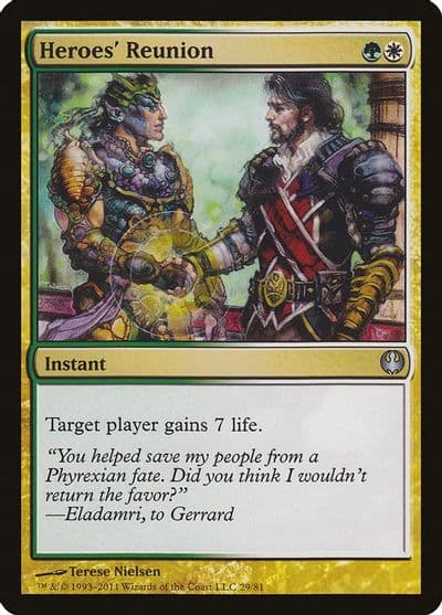 Heroes Reunion Duel Decks: Knights vs. Dragons Magic card