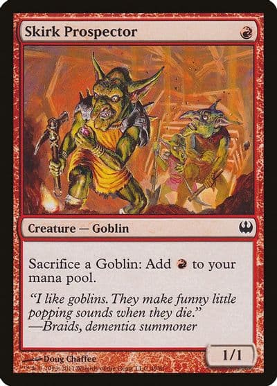 Skirk Prospector Duel Decks: Knights vs. Dragons Magic card
