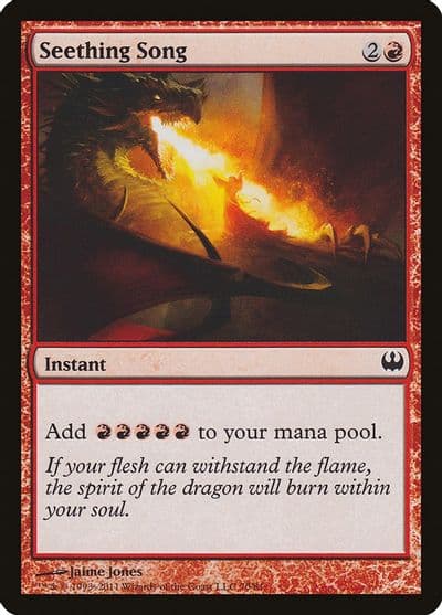 Seething Song Duel Decks: Knights vs. Dragons Magic card
