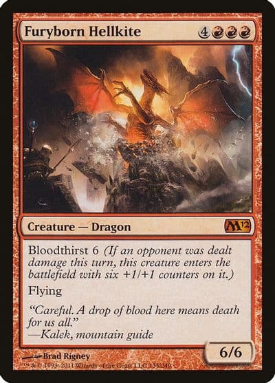 Furyborn Hellkite Magic 2012 (M12) Magic card