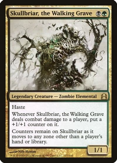 Skullbriar the Walking Grave Commander Magic card