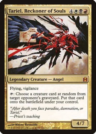Tariel Reckoner of Souls Commander Magic card