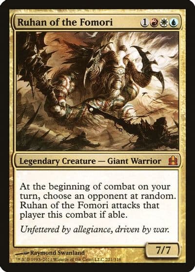Ruhan of the Fomori Commander Magic card