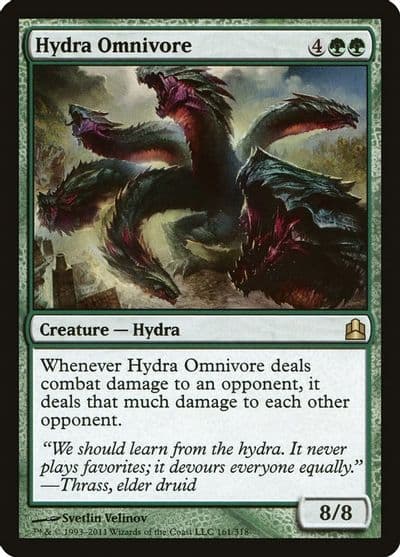 Hydra Omnivore Commander Magic card