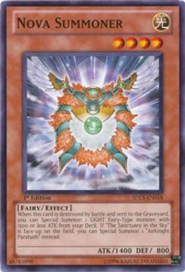 Nova Summoner Structure Deck: Lost Sanctuary Yu-Gi-Oh! card
