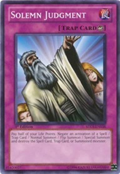 Solemn Judgment Structure Deck: Lost Sanctuary Yu-Gi-Oh! card