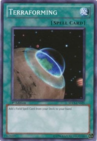 Terraforming Structure Deck: Lost Sanctuary Yu-Gi-Oh! card