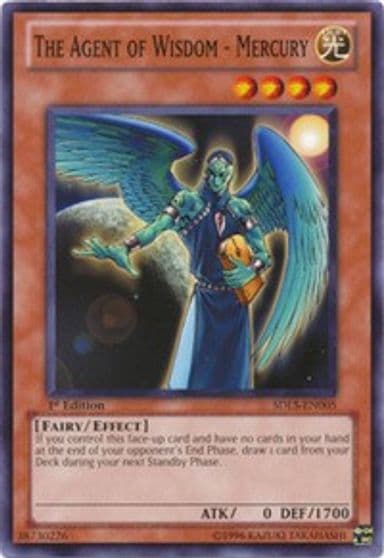 The Agent of Wisdom Mercury Structure Deck: Lost Sanctuary Yu-Gi-Oh! card