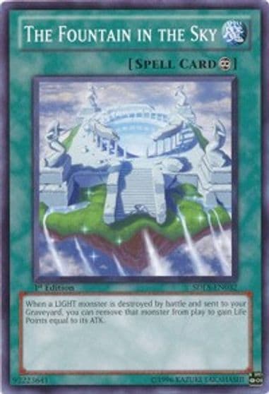 The Fountain in the Sky Structure Deck: Lost Sanctuary Yu-Gi-Oh! card