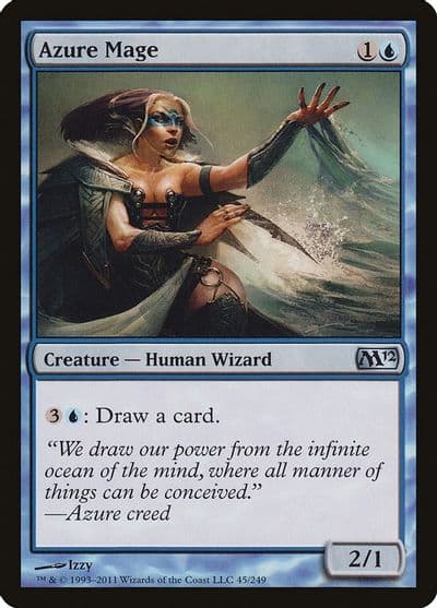 Azure Mage Magic 2012 (M12) Magic card