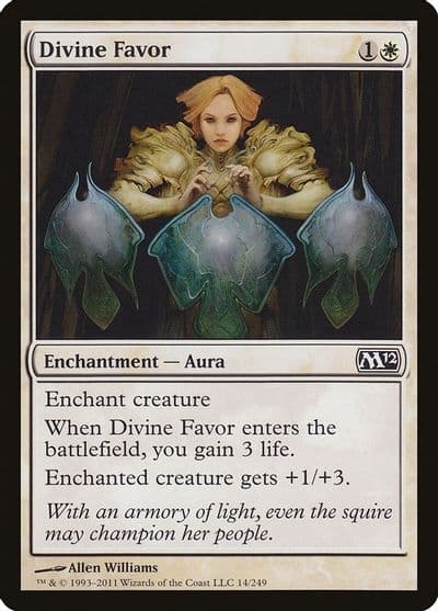 Divine Favor Magic 2012 (M12) Magic card