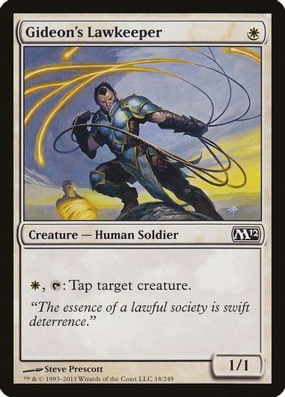 Gideons Lawkeeper Magic 2012 (M12) Magic card
