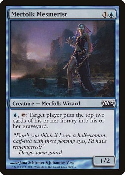 Merfolk Mesmerist Magic 2012 (M12) Magic card
