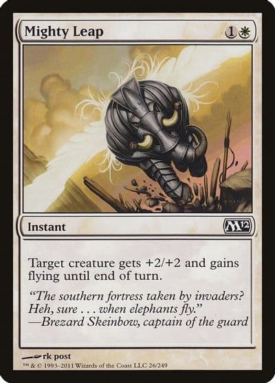 Mighty Leap Magic 2012 (M12) Magic card
