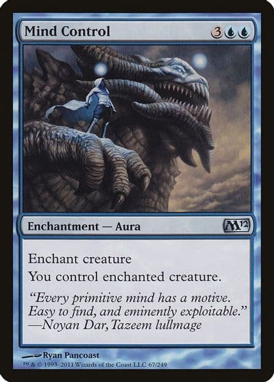 Mind Control Magic 2012 (M12) Magic card