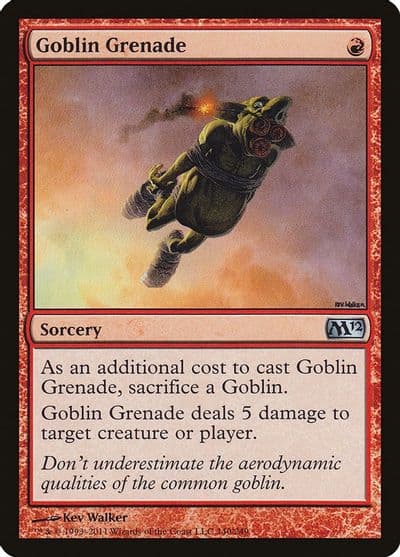 Goblin Grenade Magic 2012 (M12) Magic card