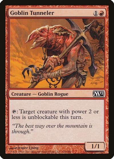 Goblin Tunneler Magic 2012 (M12) Magic card