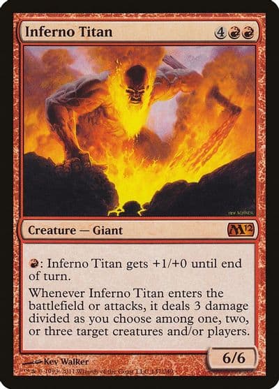 Inferno Titan Magic 2012 (M12) Magic card