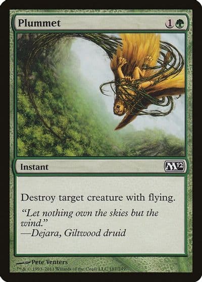 Plummet Magic 2012 (M12) Magic card