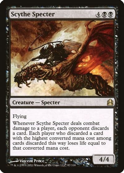 Scythe Specter Commander Magic card