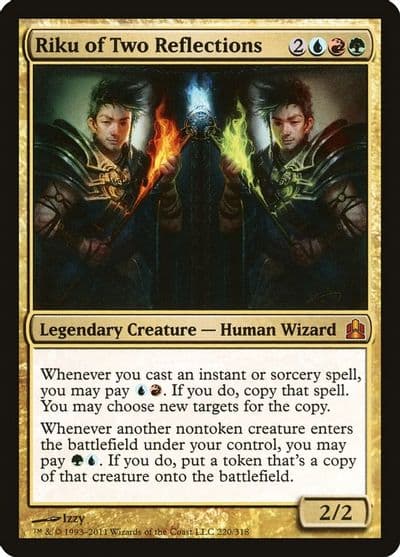 Riku of Two Reflections Commander Magic card