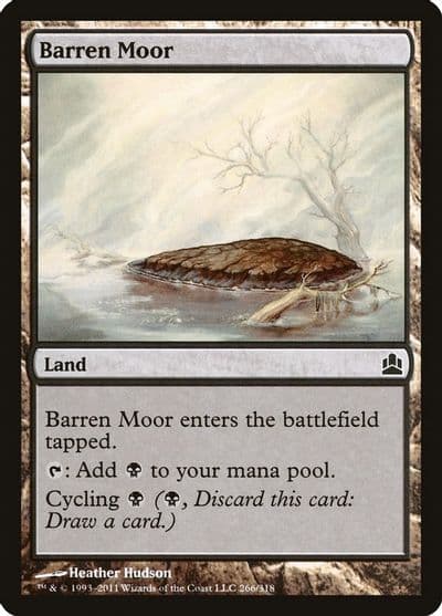 Barren Moor Commander Magic card