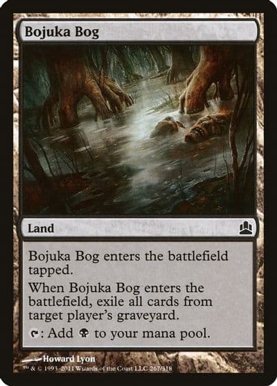 Bojuka Bog Commander Magic card