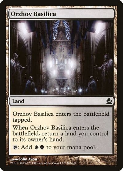 Orzhov Basilica Commander Magic card