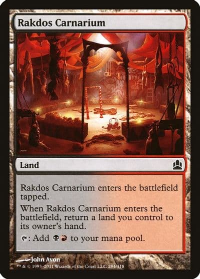 Rakdos Carnarium Commander Magic card