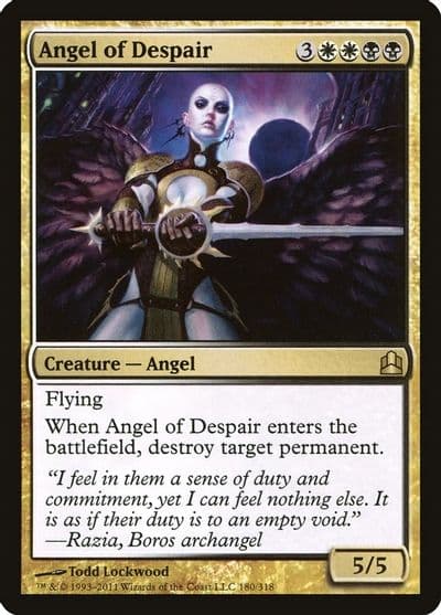 Angel of Despair Commander Magic card
