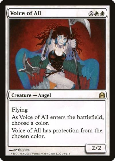 Voice of All Commander Magic card