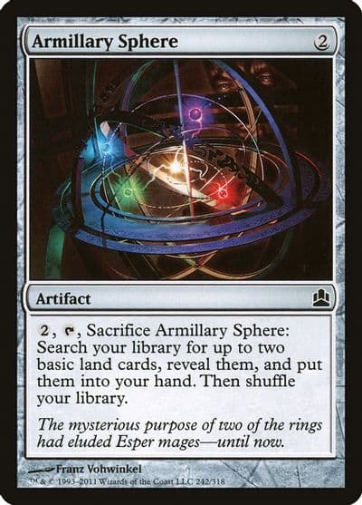 Armillary Sphere Commander Magic card