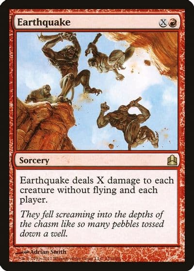 Earthquake Commander Magic card