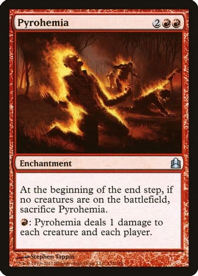 Pyrohemia Commander Magic card
