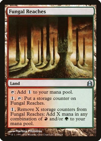 Fungal Reaches Commander Magic card