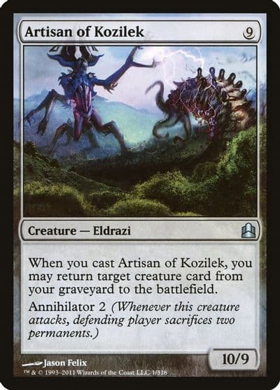 Artisan of Kozilek Commander Magic card