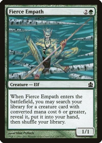 Fierce Empath Commander Magic card