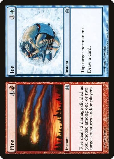 Fire Ice Commander Magic card