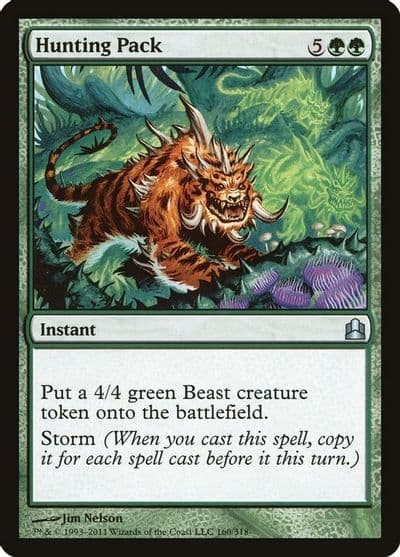 Hunting Pack Commander Magic card