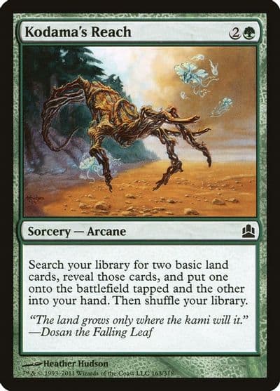 Kodamas Reach Commander Magic card