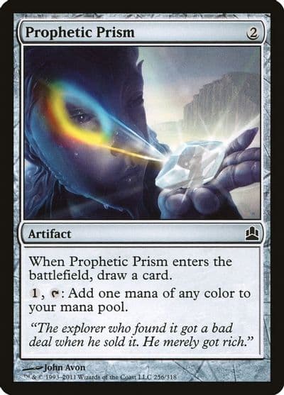 Prophetic Prism Commander Magic card
