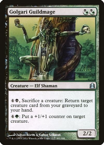 Golgari Guildmage Commander Magic card