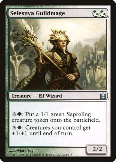 Selesnya Guildmage Commander Magic card