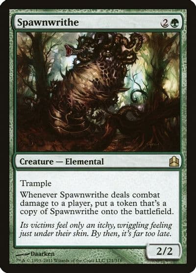 Spawnwrithe Commander Magic card