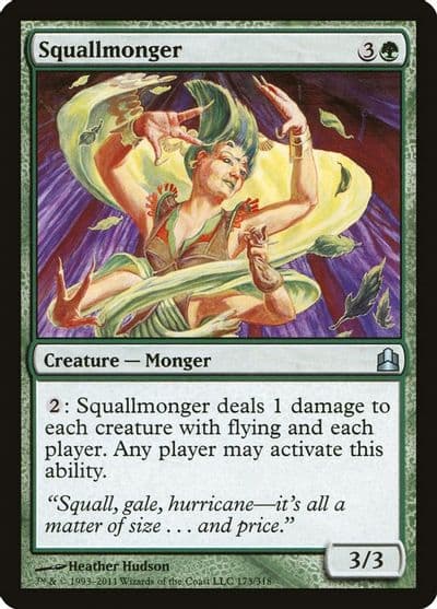 Squallmonger Commander Magic card