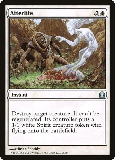 Afterlife Commander Magic card