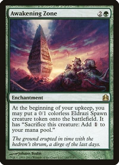 Awakening Zone Commander Magic card
