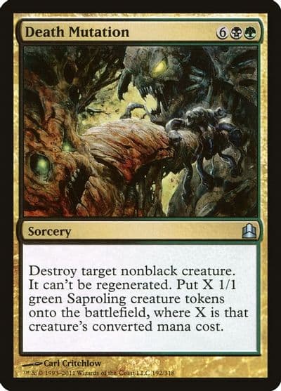 Death Mutation Commander Magic card