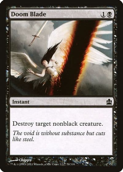 Doom Blade Commander Magic card